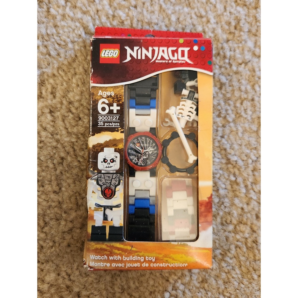 LEGO Ninjago Skeleton Watch Building Toy Set 9003127 New in Worn Box